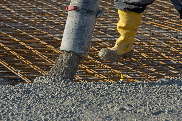 Pouring the Concrete